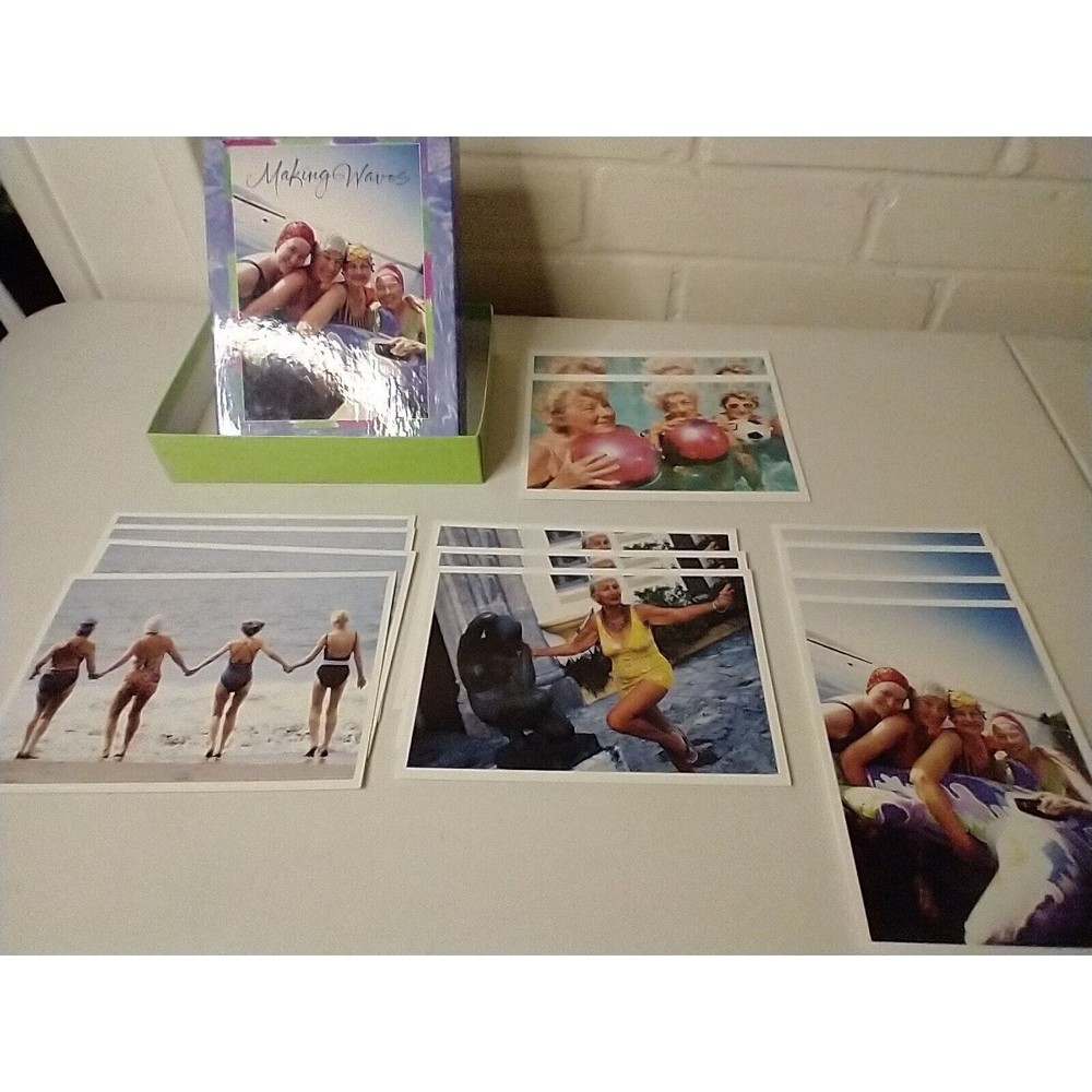 Blank Note Cards Making Waves Marcel Schurman Lot of 13 Retirement Friendship
